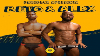 Bareback หนังเกย์ผิวดำ Beto & Alex ชายรักชายนักออกกำลังกายกล้ามใหญ่ ให้อมควยแลกกับการเลียตูด แล้วเอาควยฟาดหน้าก่อนทะลวงยัดเข้ารูตูด